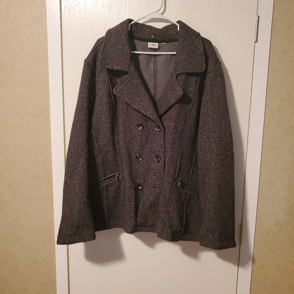 Cato pea coat size 4X